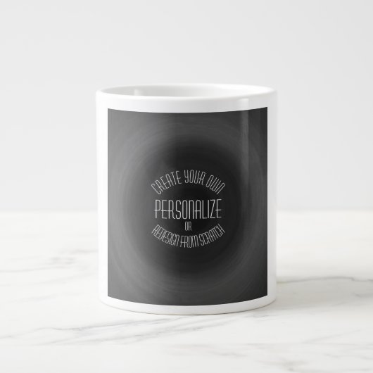 Create Your Own - Custom Design Extra Grote Beker (Voorkant)