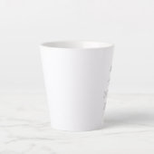 Create Your Own Custom Design Small 12oz Latte Mug Latte Mok (Voorkant)