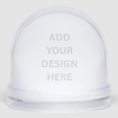 Create Your Own Custom Design Snow Globes (Avant)