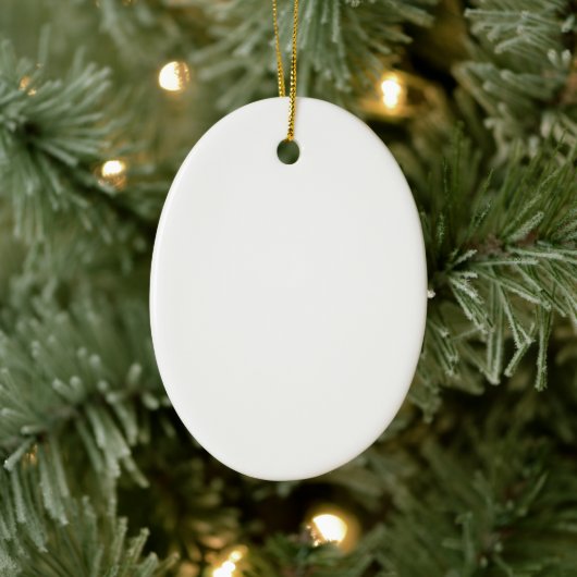 Create Your Own Custom Editable Photo Template Keramisch Ornament (Boom)
