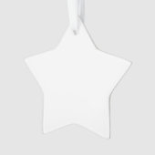 Create Your Own Custom Editable Photo Template Ornament (voorkant)