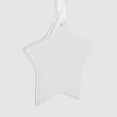  Create Your Own Custom Editable Photo Template Ornament (voorkant)