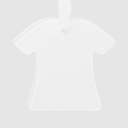 Create Your Own Custom Editable Photo Template Ornament (voorkant)