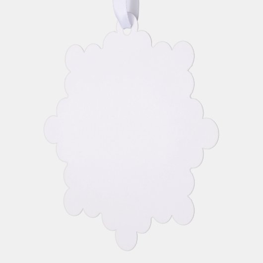 Create Your Own Custom Editable Photo Template Ornament Kaart (Links)