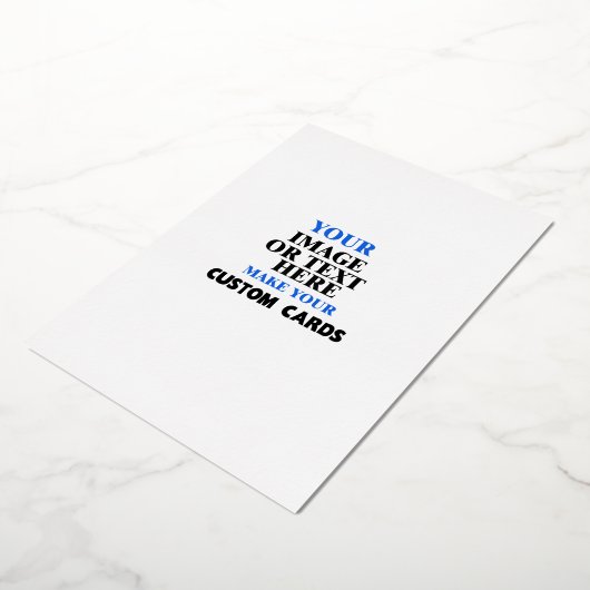 Create Your Own Custom Foil Invitations - Design (Rotation)