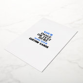 Create Your Own Custom Foil Invitations - Design Folie Uitnodiging (Gedraaid)