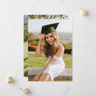 Create Your Own Custom Graduate 2 Photo Aankondiging