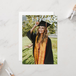 Create Your Own Custom Graduate Photo Kaart