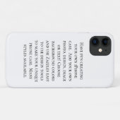 Create Your Own Custom iPhone Case (Achterkant (horizontaal))