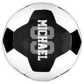 Create Your Own Custom Name Number Voetbal (Gedraaid)