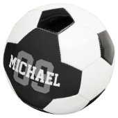 Create Your Own Custom Name Number Voetbal (Drie kwart)