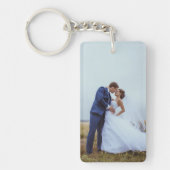 Create Your Own Custom Photo Modern Picture Sleutelhanger (Voorkant)