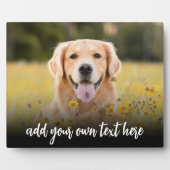 Create Your Own Custom Photo With Text Fotoplaat (Voorkant)