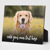 Create Your Own Custom Photo With Text Fotoplaat (Zijkant)