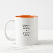 Create Your Own Custom Quote Coffee Mug (Gauche)