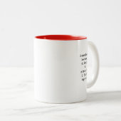 Create Your Own Custom Quote Coffee Mug (Devant droit)