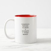 Create Your Own Custom Quote Coffee Mug (Gauche)