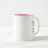 Create Your Own Custom Quote Coffee Mug (Devant droit)