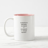 Create Your Own Custom Quote Coffee Mug (Gauche)