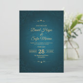 Create Your Own Custom Wedding Invitation Cards (Debout devant)