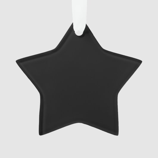 Create Your Own - Customizable Blank Ornament (voorkant)