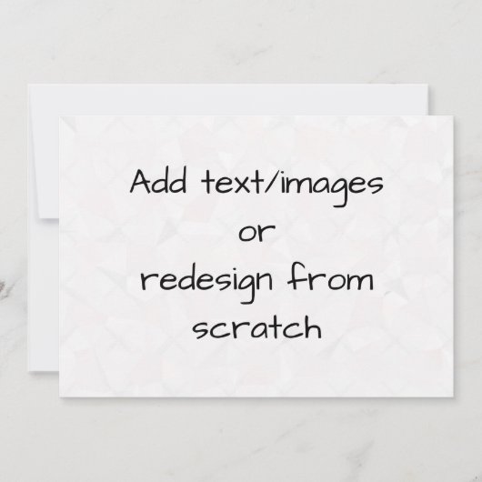 Create Your Own Customized Bedankkaart (Voorkant)