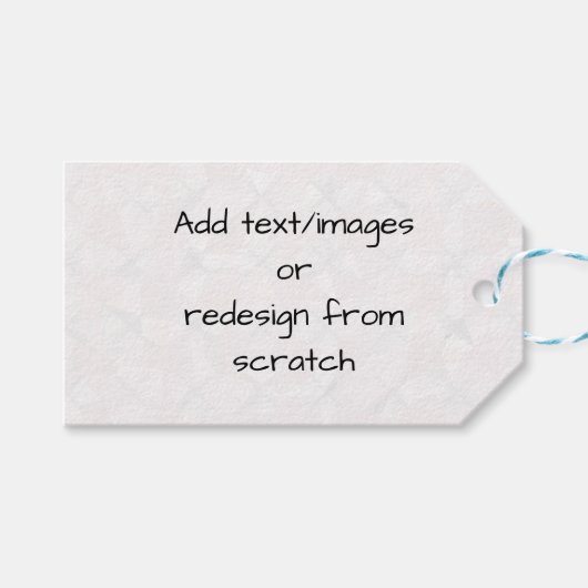 Create Your Own Customized Cadeaulabel (Voorkant (Horizontaal))