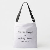 Create Your Own Customized Crossbody Tas (Voorkant)