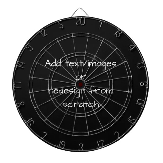 Create Your Own Customized Dartbord (Voorkant)