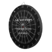 Create Your Own Customized Dartbord (Voorkant Rechts)