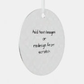 Create Your Own Customized Metalen Ornament (Voorkant Rechts)