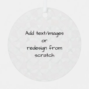 Create Your Own Customized Metalen Ornament