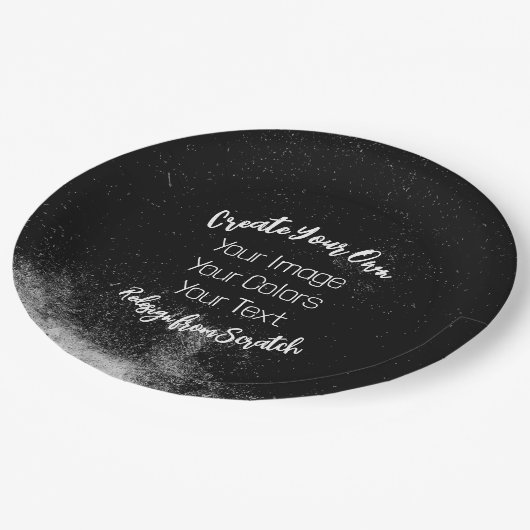 Create Your Own Customized Papieren Bordje (Gekanteld)