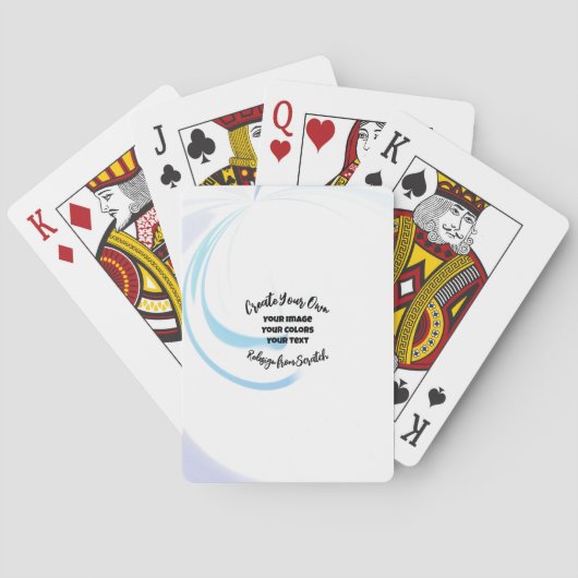 Create Your Own Customized Pokerkaarten (Achterkant)