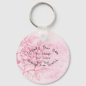 Create Your Own Customized Sleutelhanger (Voorkant)