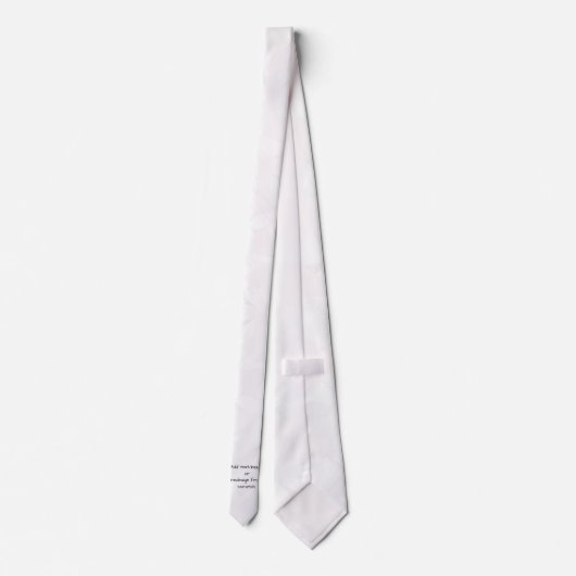 Create Your Own Customized Stropdas (Achterkant)