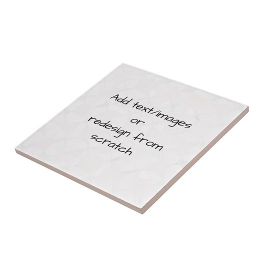 Create Your Own Customized Tegeltje (Zijkant)