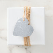 Create Your Own dark gray blue customizable Bedankjes Labels (Met doos)