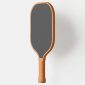 Create Your Own dark gray Custom Design Pickleball Paddle (Links)