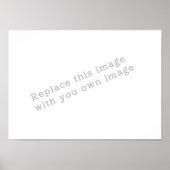Create your own design (from $11.95) poster (Voorkant)