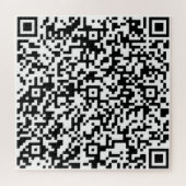 Create Your Own Design QR Code Puzzles Funny Gifts (Horizontal)