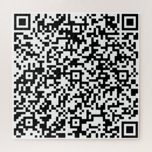 Create Your Own Design QR Code Puzzles Funny Gifts (Horizontal)