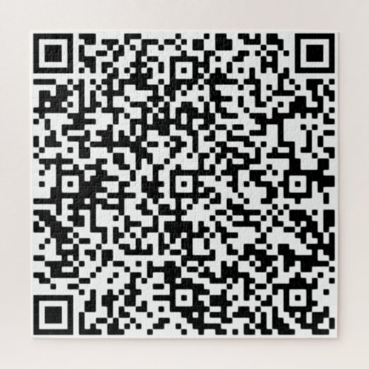 Create Your Own Design QR Code Puzzles Funny Gifts (Vertical)