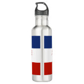 Create Your Own Election Campaign Water Bottle Waterfles (Achterkant)