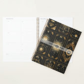 Create Your Own Elegant Gold Tarot Black (Devant avec enveloppe)