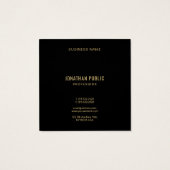 Create Your Own Elegant Template Black Gold (Dos)