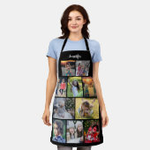 Create your own family photo collage name schort (Gedragen)