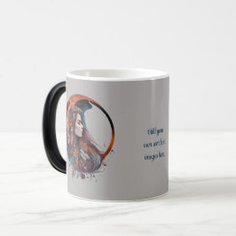 Create Your Own Floral Boho Autumn Moon Magische Mok