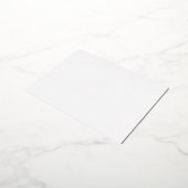 Create Your Own Folie Uitnodiging Briefkaart (Gedraaid)