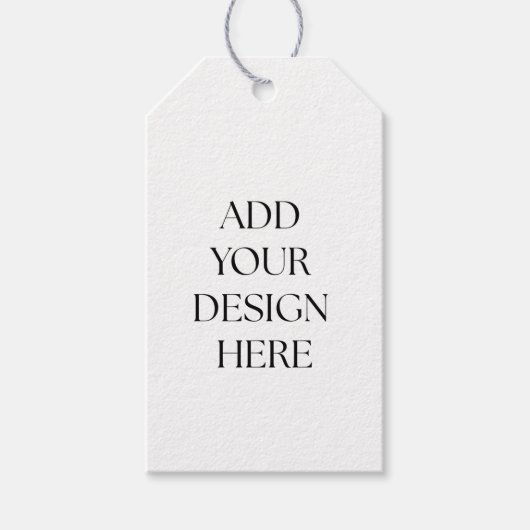 Create Your Own Gift Tag Cadeaulabel (Voorkant)